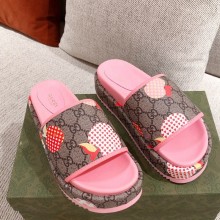 Gucci British style retro slippers  Gs075