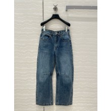 LOEWE Anagram barrel-leg jeans 2025
