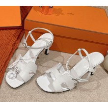 Hermes women's Heden 80 sandals in leather 13-2024