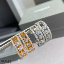 MESSIKA MOVE pave hoop DIAMOND EARRINGS