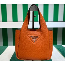 Prada Leather handbag 1BA349 Orange 2023