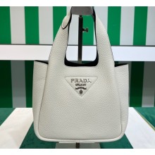 Prada Leather handbag 1BA349 White 2023