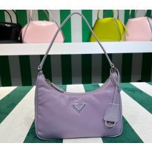 Prada Re-Edition 2005 Re-Nylon mini bag 1NE204 Purple 2023