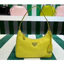 Prada Re-Edition 2005 Re-Nylon mini bag 1NE204 Yellow 2023
