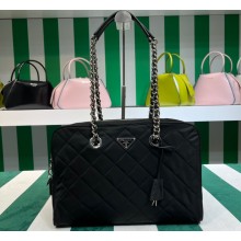 Prada quilted handbag BL0774 Black 2023
