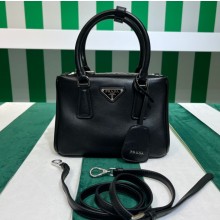 Prada Galleria Leather Mini Bag 1BA906 Black 2023