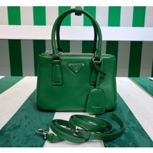 Prada Galleria Leather Mini Bag 1BA906 Green 2023