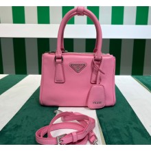 Prada Galleria Leather Mini Bag 1BA906 Pink 2023