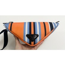 Prada Printed canvas Triangle pouch Bag 2NE053 2023