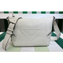 Prada Leather bag with shoulder strap 2VH165 White 2023