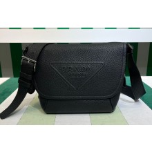 Prada Leather bag with shoulder strap 2VD056 Black 2023