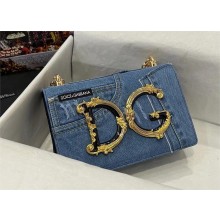 Dolce & Gabbana DG Girls patchwork-design denim bag 02 2023