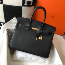 Hermes Birkin 35 Bag black In togo Leather With gold hardware 2025