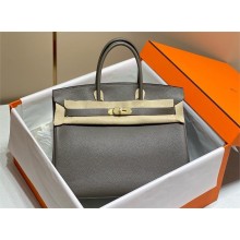 Hermes Birkin 35 Bag etain In togo Leather With gold hardware 2025