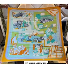 Hermes Scarf 90x90cm Top Quality 109 2023