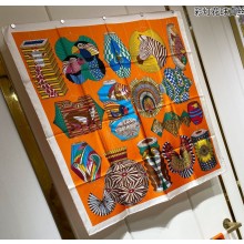 Hermes Scarf 90x90cm Top Quality 116 2023