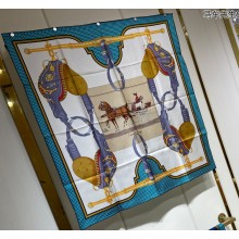 Hermes Scarf 90x90cm Top Quality 118 2023
