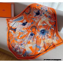 Hermes Scarf 90x90cm Top Quality 125 2023