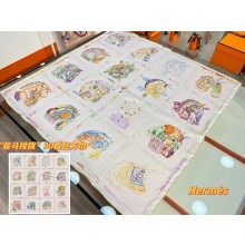 Hermes Scarf 90x90cm Top Quality 82 2023