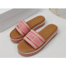 DIOR Dioriviera Dway Platform Slide PINK 2024