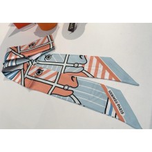 Hermes Twilly Silk Scarf 5x86cm 250304 03 2025