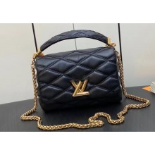 Louis Vuitton Lamb leather GO-14 MM Bag M22891 Black 2023