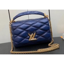 Louis Vuitton Lamb leather GO-14 MM Bag M23682 Navy Blue 2023