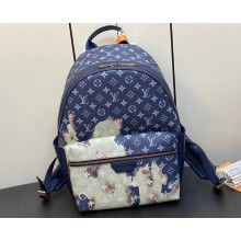 Louis Vuitton Monogram Canvas Discovery Backpack Bag M23905 Blue 2023