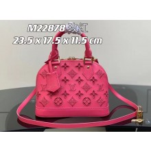 Louis Vuitton LV Broderie Anglaise Alma BB Bag M22878 Pink 2023