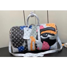 Louis Vuitton Monogram Canvas Keepall Bandoulière 45 Bag M23160 Multicolor 2023