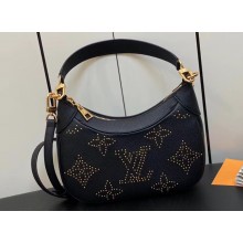 Louis Vuitton Monogram Empreinte Bagatelle Bag M46735 Studs Black 2023
