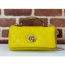 GUCCI GG Milano mini top handle bag 806017 YELLOW 2024