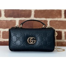 GUCCI GG Milano mini top handle bag 806017 BLACK 2024