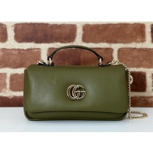 GUCCI GG Milano mini top handle bag 806017 MILITARY GREEN 02 2024