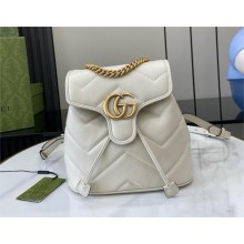 GUCCI GG Marmont mini backpack 777253 white 2024