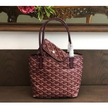 Goyard Anjou Mini Bag Burgundy 1105-2024