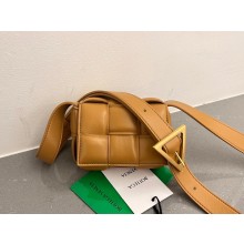 Bottega Veneta Candy Padded Cassette Mini Bag camel/gold 2022