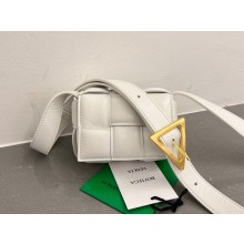 Bottega Veneta Candy Padded Cassette Mini Bag white/gold 2022