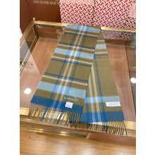 Burberry check cashmere Scarf 30x180cm 01 2025