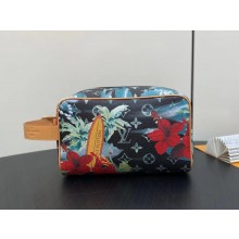 Louis Vuitton Locker Dopp Kit Bag Floral Print 04 2024