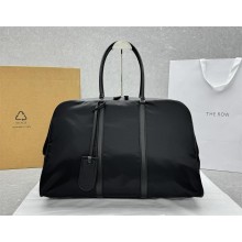 THE ROW black nylon duffle bag 2025
