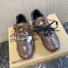 New Balance X Miu Miu 530 SL leather sneakers 5E165E Cocoa Brown 2024