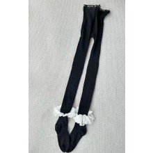 Miu Miu cotton tights black 1105-2024