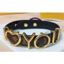 Louis Vuitton I Love You Bracelet