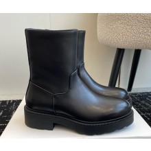 The Row Nobilis TR boot black in leather 2024