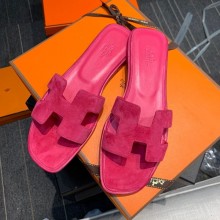 Hermes oran FLAT sandals Pink 15