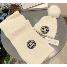 chanel knit scarf,hat 2802-2024