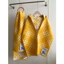Burberry Check Wool Hooded Scarf 180x30cm 01 2025