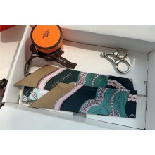 Hermes Twilly Silk Scarf 5x86cm 250304 24 2025