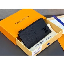 louis vuitton Coin Card Holder M82068 black 2023